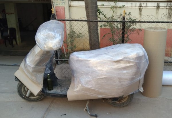 bike packing and moving